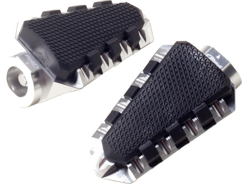 Footpegs Off Road Silver