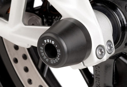 Axle Sliders Front Black