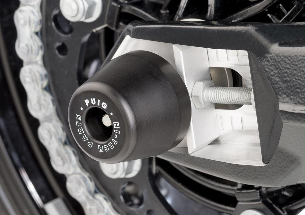 Axle Sliders Rear Black