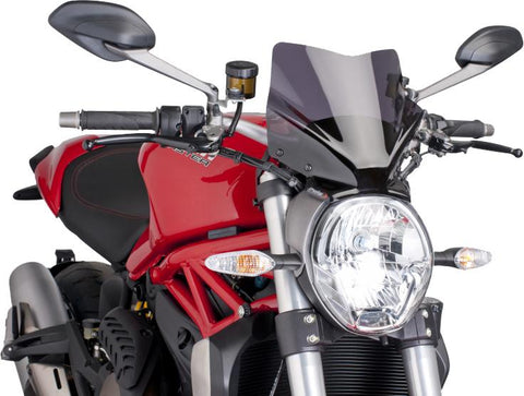 Naked New Generation Windshield (dark Smoke)