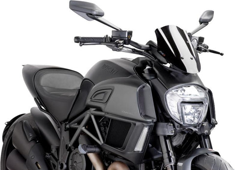 Naked New Generation Windshield (black)