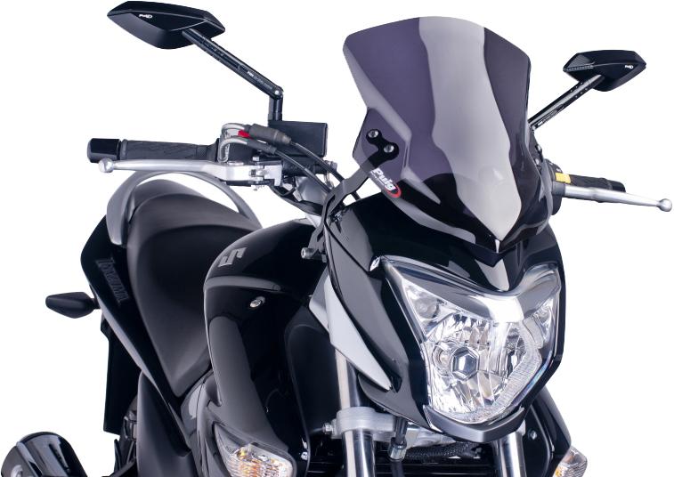 Naked New Generation Windshield (dark Smoke)