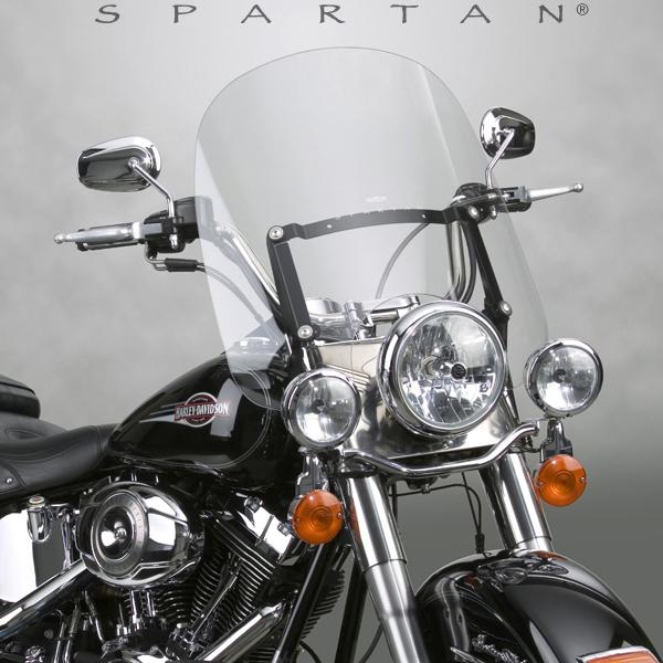 Spartan Quick Release Windshield; Tall (clear)