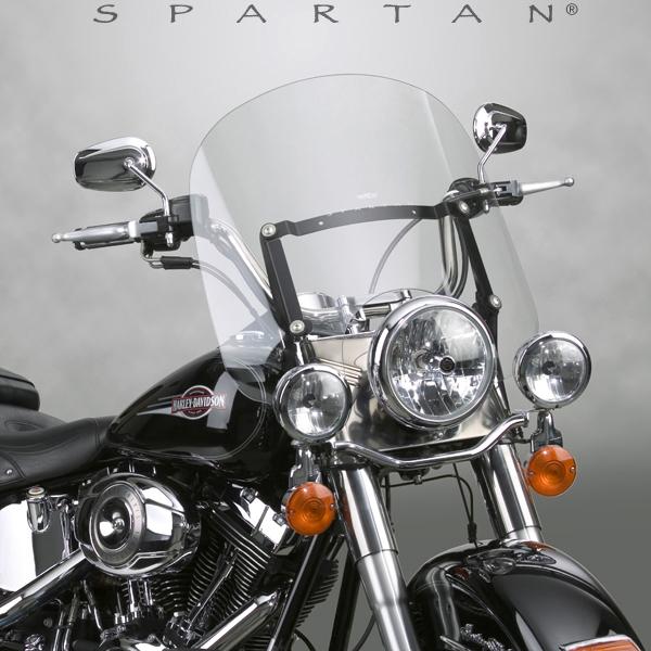 Spartan Quick Release Windshield; Medium (clear)