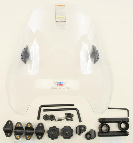 Deflector Screen Clear 1"