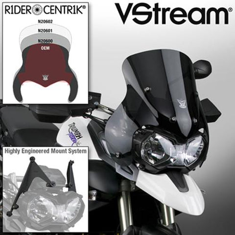 Vstream Sport Windscreen Dark Smoke