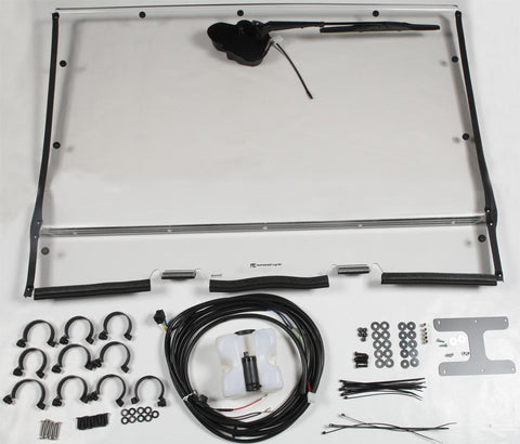 Utv Lexan Full Windshield W-wash 'n' Wipe