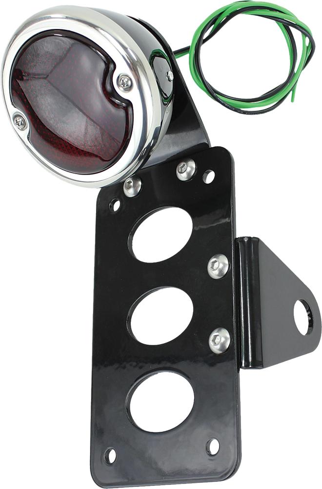 S-mnt Taillit-lic Plt Brkt Black 33 Ford