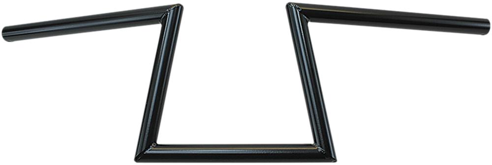 Slant Z Bars Black 8"