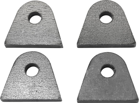 Weld-on Steel Mounting Tabs Style 1 4-pk