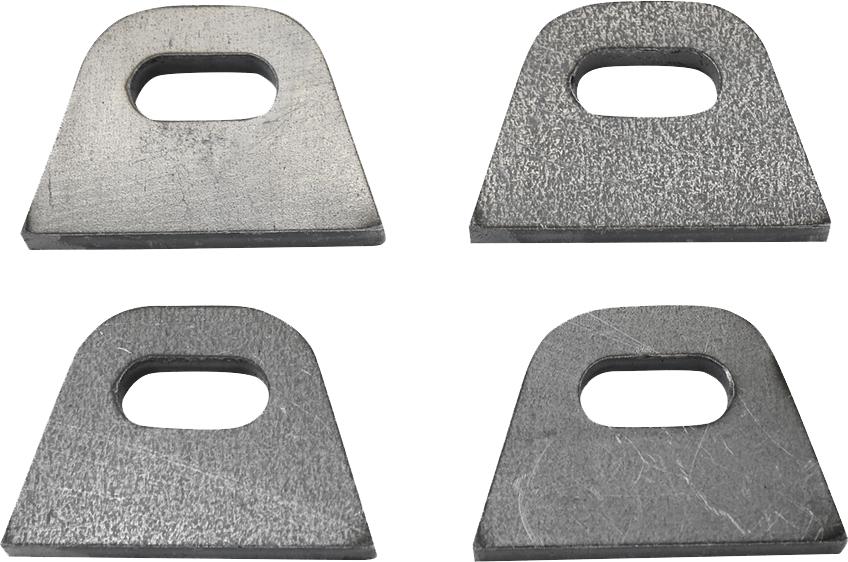 Weld-on Steel Mounting Tabs Style 5 4-pk