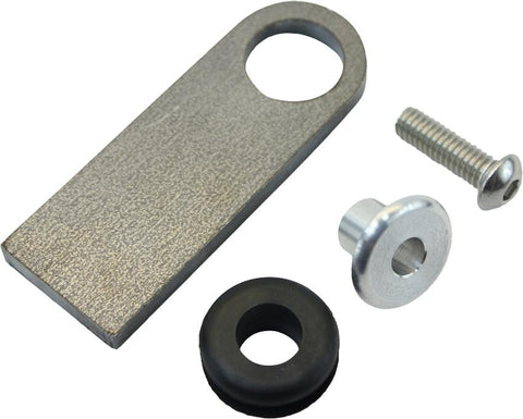 Heavy Duty Rubber Mounting Straight Tab