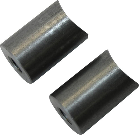 Coped Steel Bungs 5-16-18 Threaded 1" 2-pk