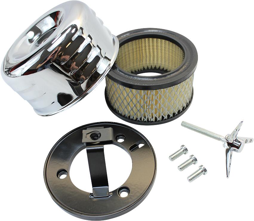 Chrome Louvered Air Cleaner