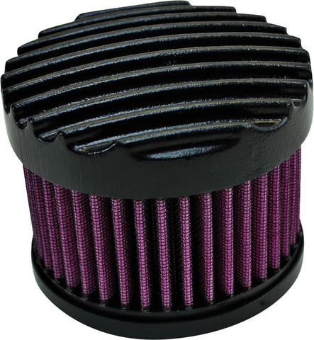Finned Air Cleaner S&s Super E & G Carbs (black)
