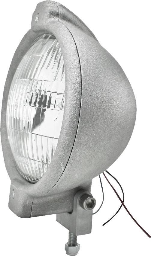 Streamliner Cast Headlight Raw 5.75"