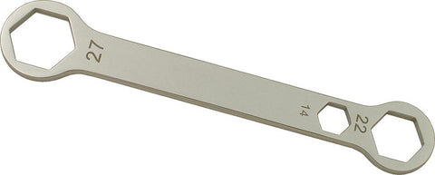 Combo Axle Wrench 14x22x27mm