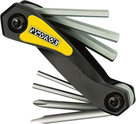 Folding Hex Set W-screwdrivers