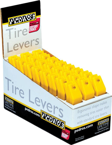 Tire Levers Yellow Counter 24-pack