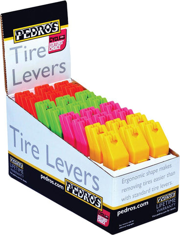 Tire Levers Multi-color Counter 24-pk