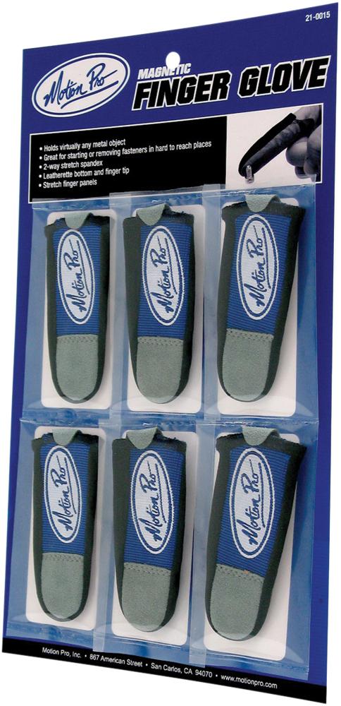 Magnetic Finger Gloves 6-pk
