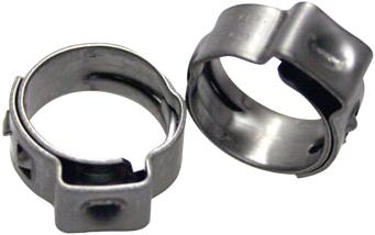 Stepless Ear Clamps 7.8mm-9.5mm 10-pc