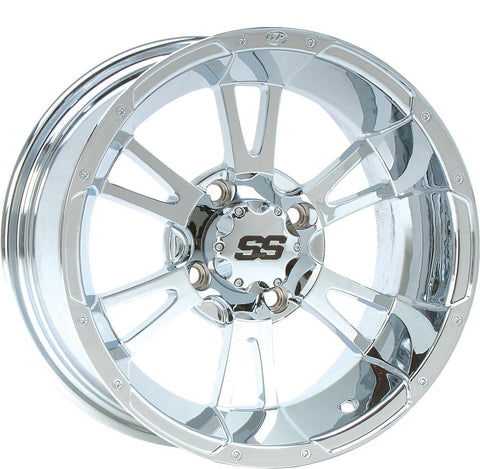 Ss112 Alloy Wheel Chrome 12x7 4-110 2+5