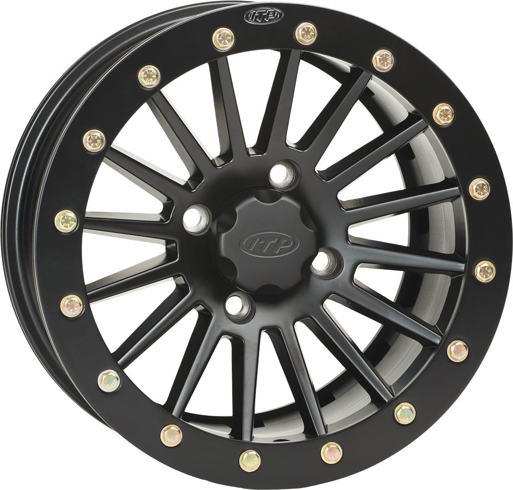 Sd Dual Bdlk 14x7 4-137 5+2 M. Blk - Black Ring