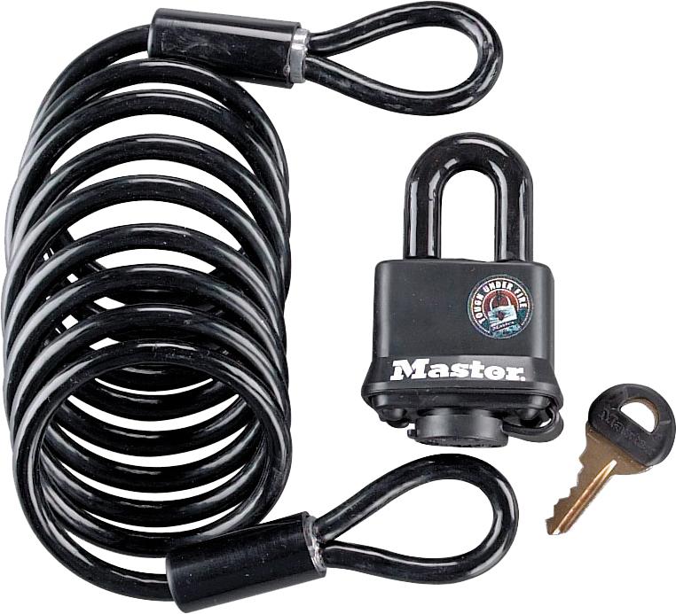 Cable & Padlock 6'x.25"