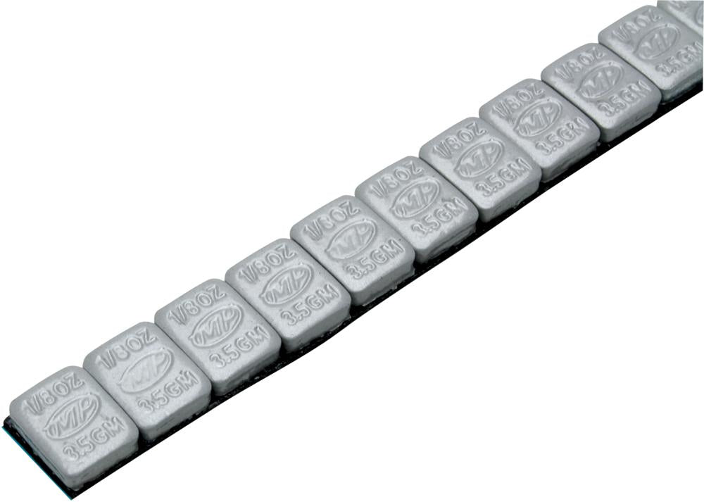 Wheel Weights Steel Sil 144 1-8oz Segments