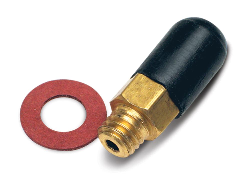 Vacuum Adapter  Brass W-cap 6mmxp1.0mm