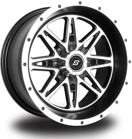 Badlands Mac 12x7 4x137 5+2 12mm Tapered Lug
