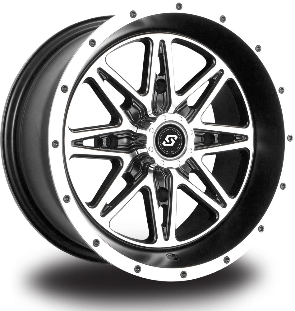 Badlands Mac 14x7 4x137 5+2 12mm Tapered Lug