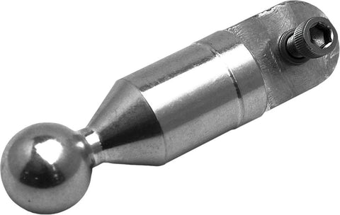 Shaft W-pivoting Ball Chrome 3"