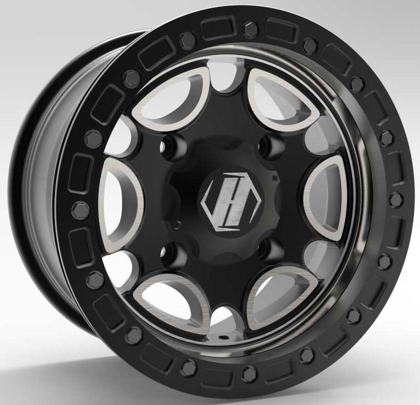Flcn Matte Blk 14X8 4+4 4/156