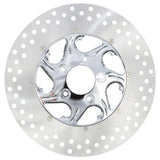 2Pc Rear Right Flow Disc (Chrome)