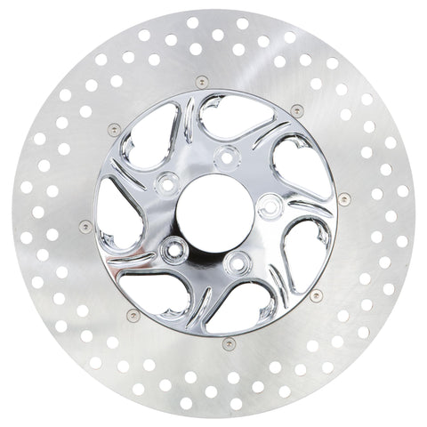 2Pc Rear Right Flow Disc (Chrome)