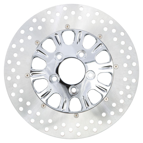2Pc Rear Right Luck Disc (Chrome)