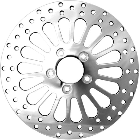 Spoker Rotor Rear Polished 11.8"