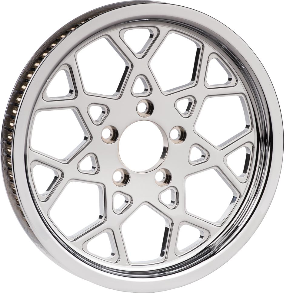 Tt Tracker Pulley Chrome 66tx1"