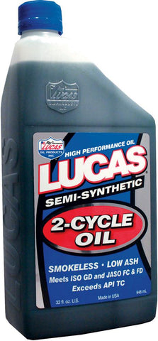 Semi-synthetic 2-cycle Oil Qt