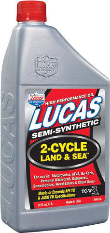 Semi-synthetic 2-cycle Land-se A Oil Qt
