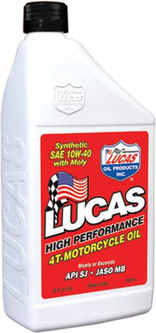 Synthetic High Performance 4t Oil W-moly 10w-40  32oz