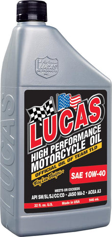 High Performance Oil 10w-40 Qt