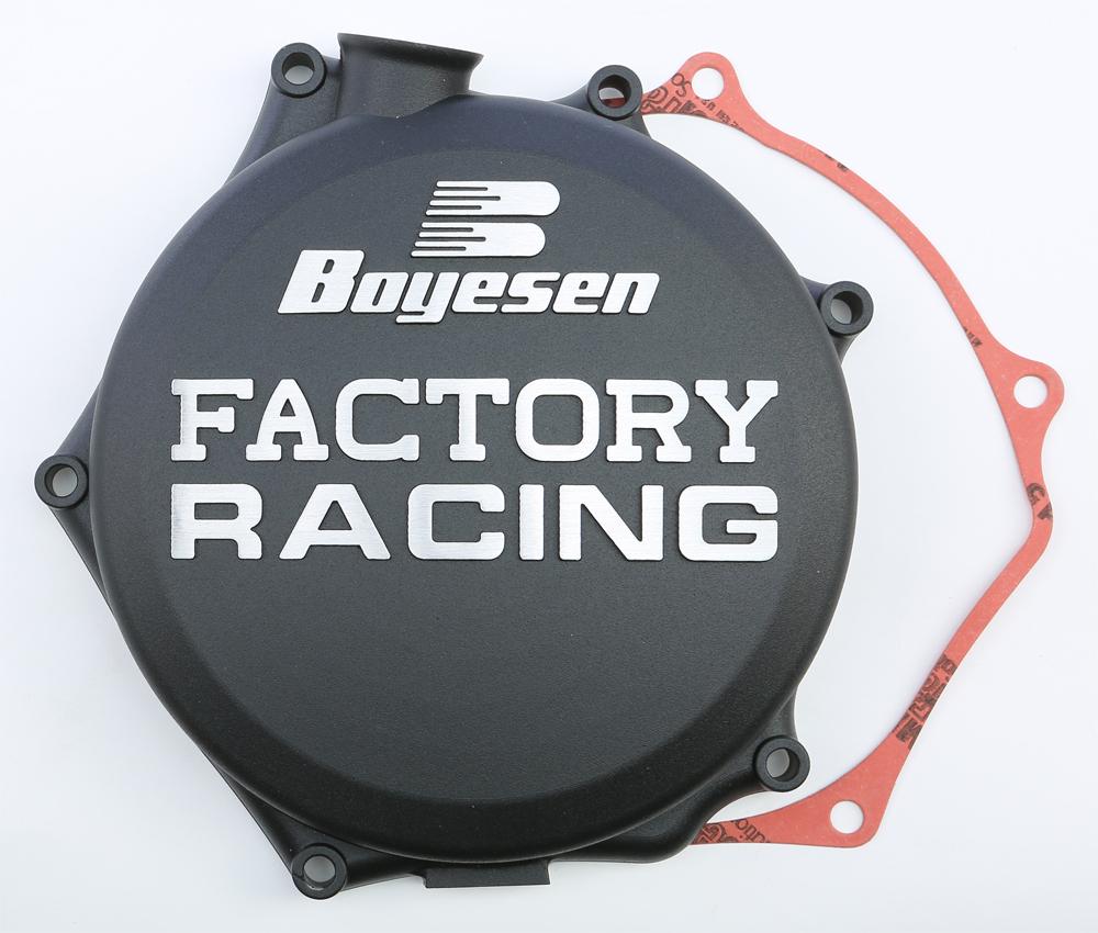 Factory Racing Clutch Cover Bl Ack