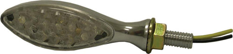Diamond 8 Led Marker Lights Zi Nc W-amber Lens