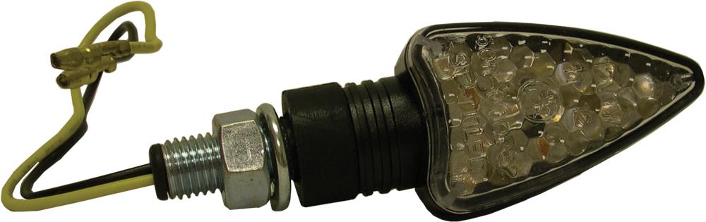 Short Arrow 8 Led Marker Light S Carbon W-amber Lens