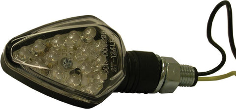 Blunt Arrow 8 Led Marker Light S Black W-clear Lens