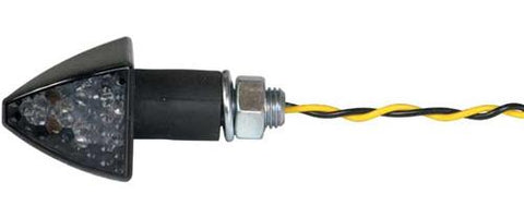 Led Marker Light Fuses Stalk M Ount Black W-smoke Lens