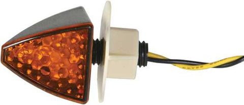 Led Marker Light Fuses Flush-p Anel Mount Carbon W-clear Lens